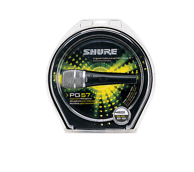 Shure 舒爾 PG57 樂器話筒，心形動圈