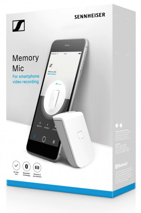 Sennheiser 最新 Memory Mic 藍(lán)牙麥克風(fēng)到貨長城樂器