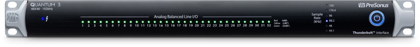 PreSonus 發(fā)布全線路接口的雷電音頻接口 Quantum 4848，送全功能版 Studio One