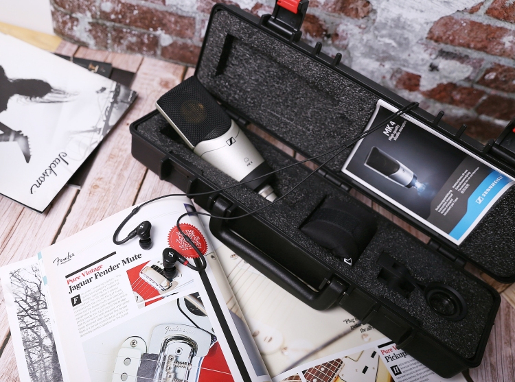 最佳直播 / 錄音搭檔，想聽(tīng)你唱：森海塞爾 MK 4 話筒搭配耳機(jī)套裝