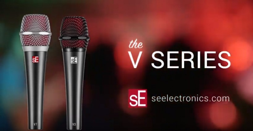 牛奶咖啡 @ sE V7動圈麥克風——巡演現場一個都不能少