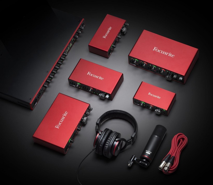 Focusrite 發(fā)布第三代 Scarlett 音頻接口系列，USB-C 接口 + 24 / 192 配置