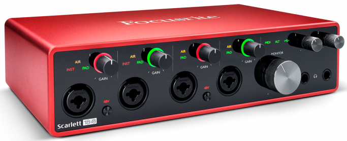 Focusrite 發(fā)布第三代 Scarlett 音頻接口系列，USB-C 接口 + 24 / 192 配置