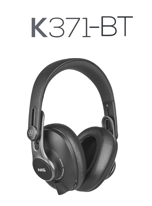 AKG 發(fā)布藍(lán)牙專業(yè)無線監(jiān)聽級(jí)頭戴耳機(jī) K361-BT 和 K371-BT