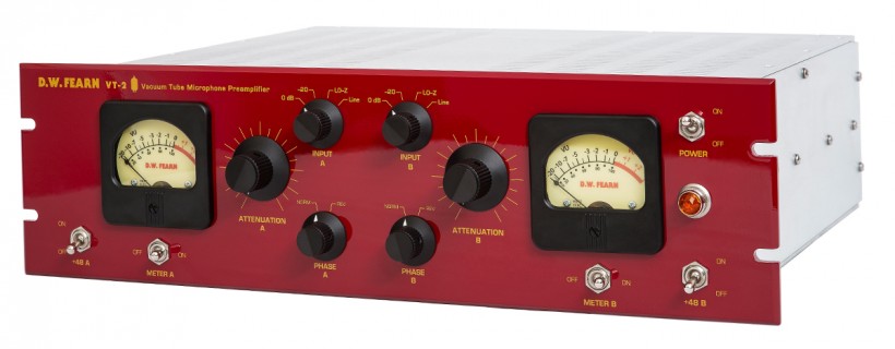 D.W. Fearn 更新 VT 系列旗艦話放、均衡器和壓縮器