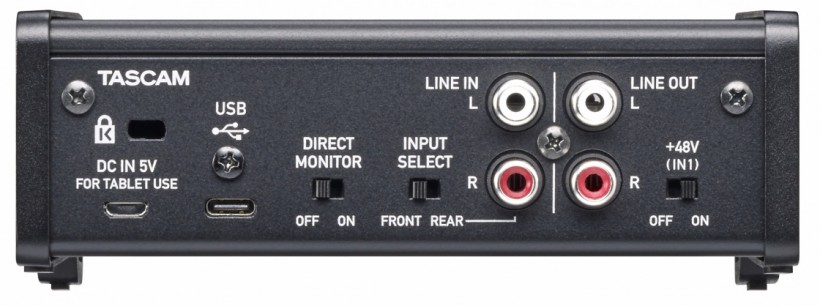 Tascam 發(fā)布新 US-HR 系列三款 USB-C 音頻接口：US-1x2HR、US-2x2HR、US-4x4HR
