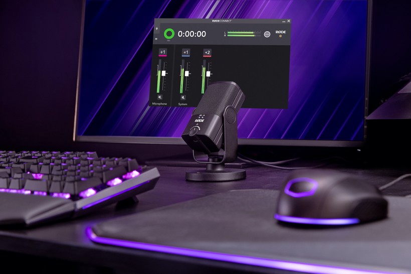 Rode 發(fā)布播客和直播軟件 Rode Connect，可以同時混合 4 只 USB 話筒